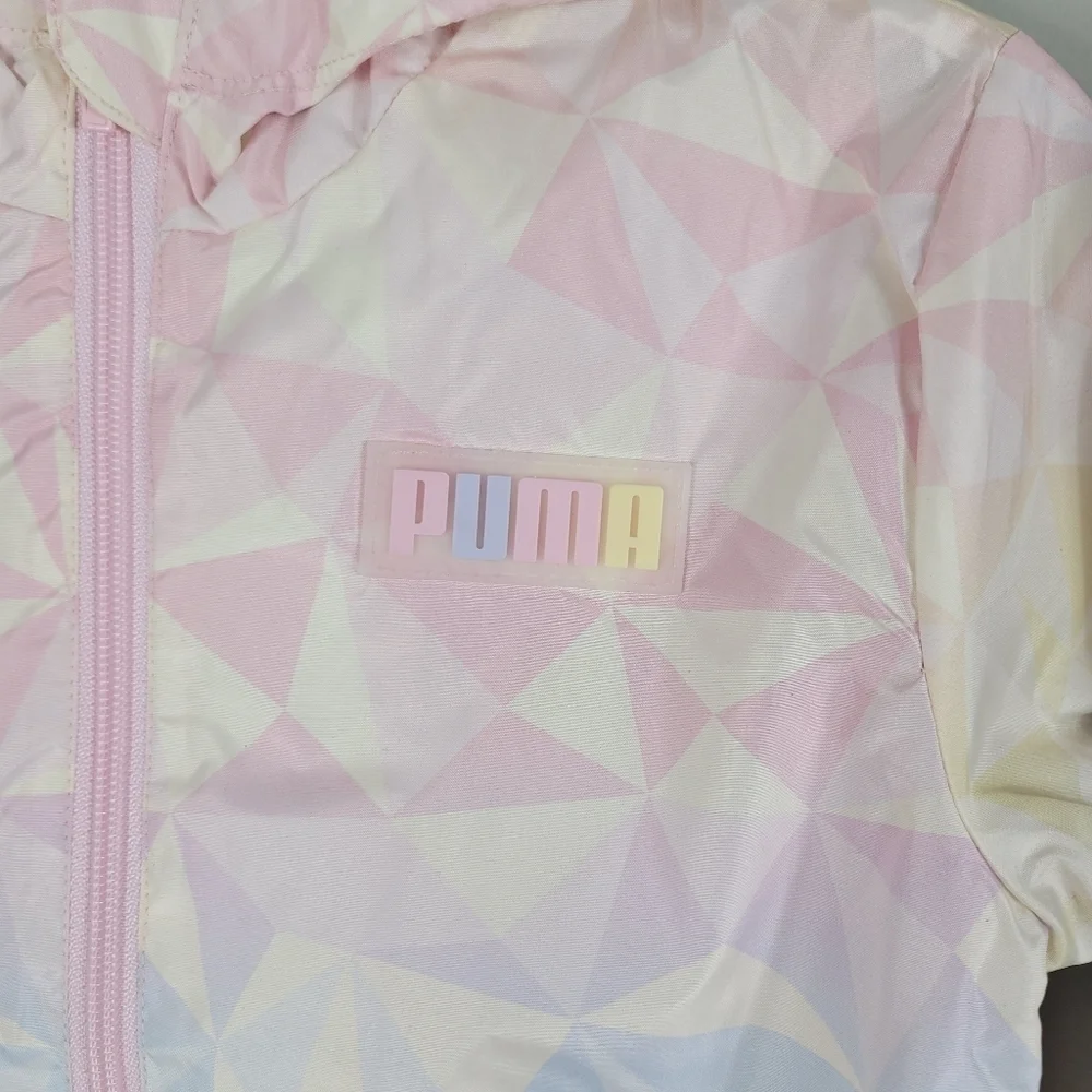 PUMA Big Girls Midweight Windbreaker. NWT Multiple Sizes - Picture 4 of 11